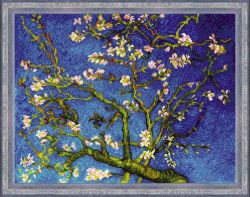 1698 Набор для вышивания Риолис "Цветущий миндаль" по мотивам картины В. Ван Гога