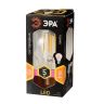Лампа светодиодная филаментная ЭРА, 5 (40) Вт, цоколь E27, груша, теплый белый свет, 30000 ч., F-LED А60-5w-827-E27