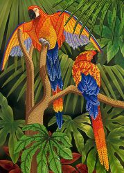 КБ-237 Схема для вышивания бисером ТМ Наследие "Яркость полета"