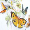 130-052 Набор для вышивания «Чудесная игла» "Бабочки на яблоне"