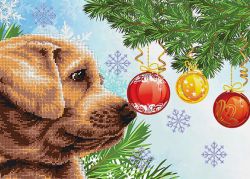 КБ-348 Схема для вышивания бисером ТМ Наследие "Новогоднее чудо"