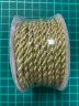 GC-025к Комплект декоративных шнуров (витой) Гамма (2,5мм 9,1м * 2 катушки), цвет золото и серебро