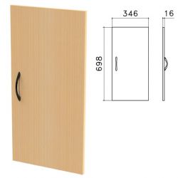 Дверь ЛДСП низкая "Канц", 346х16х698 мм, цвет бук невский, ДК32.10