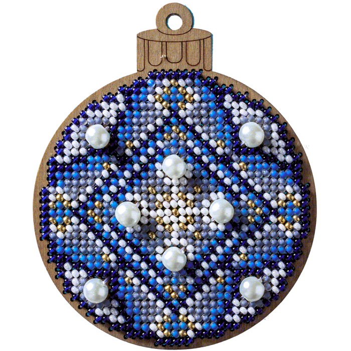 Набор для вышивания бисером по дереву ВОЛШЕБНАЯ СТРАНА FLK-311, 7.5*9см