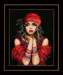 PN-0144529 Набор для вышивания LANARTE "Gypsy girl"