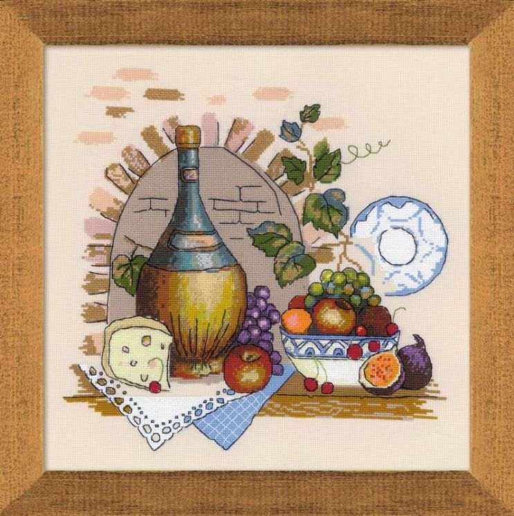 Набор для вышивания Риолис "Натюрморт с сыром" 1303