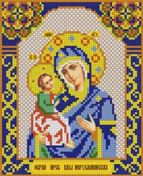 ИМА4-020 Алмазная мозаика ТМ НАСЛЕДИЕ "Пресвятая Богородица Иерусалимская"