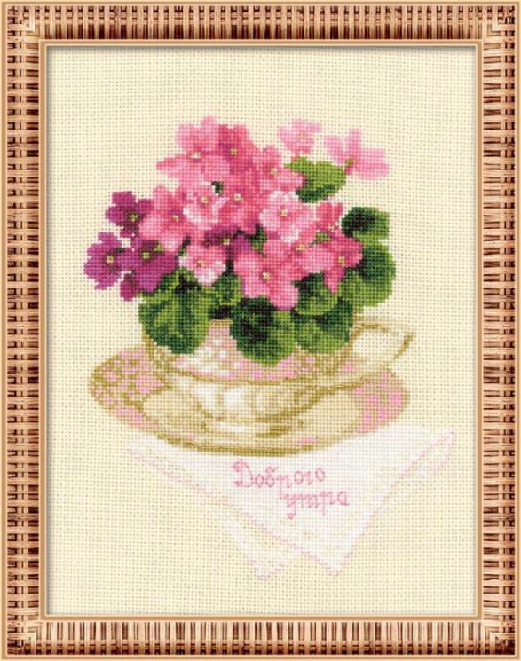 Набор для вышивания Риолис "Открытка. Доброго утра" 1269