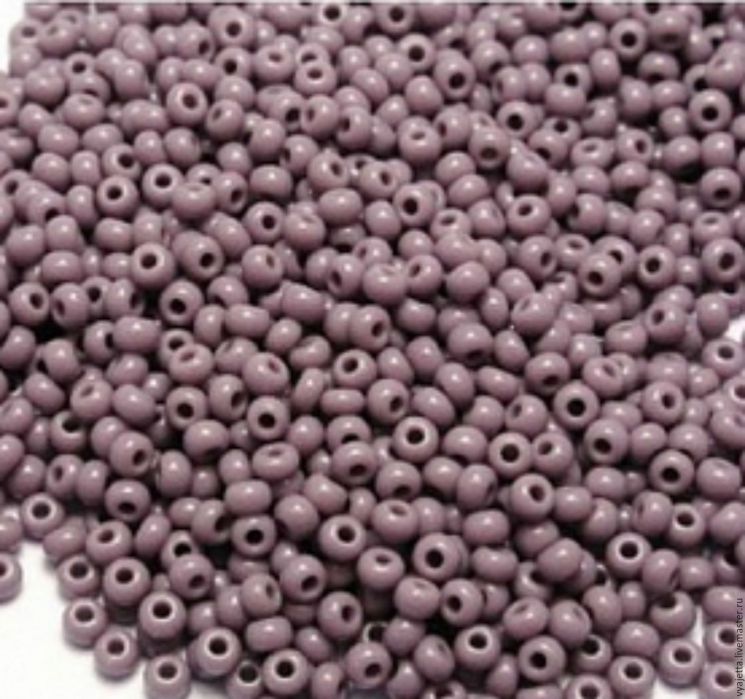 Бисер Preciosa 23020 лиловый матовый