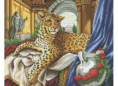 Алмазная мозаика Белоснежка "Римский леопард" 097-ST