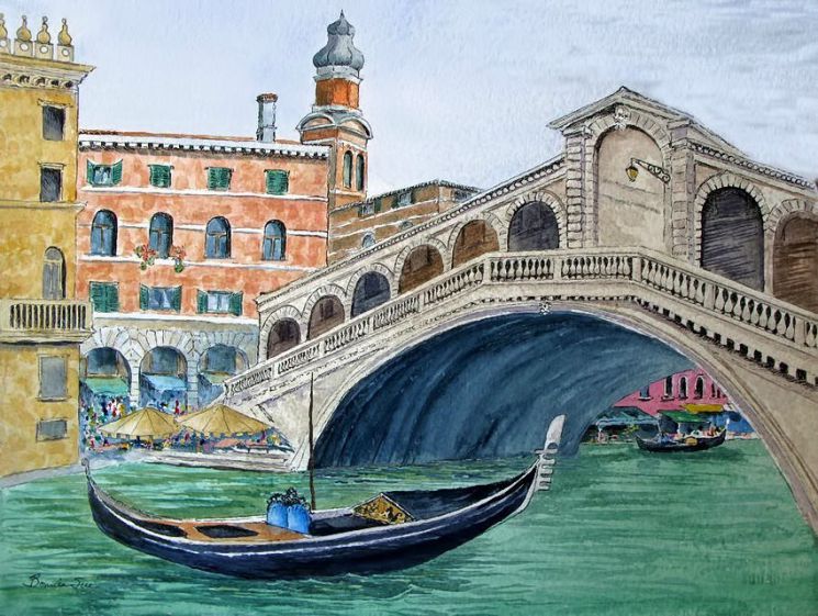 Картина по номерам Paintboy "Прекрасная Венеция" R-1832