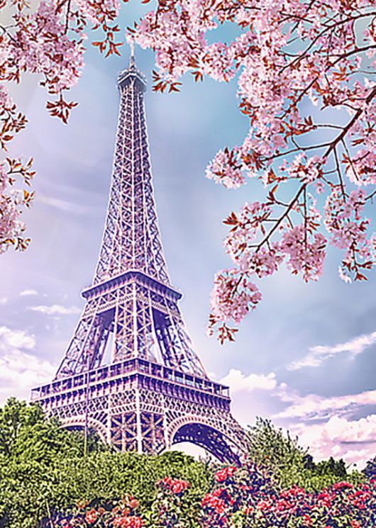 Алмазная мозаика Гранни "Весна в Париже" Ag542