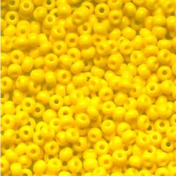 83130 Бисер ярко-желтый натуральный (Preciosa)