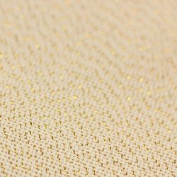 7399 Канва равномерного плетения Ubelhor Maria-Lurex, цвет белый с золотым люрексом