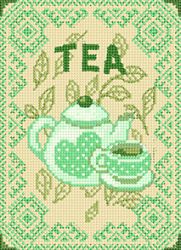 БСА4-054 Алмазная мозаика ТМ Наследие "Чай"