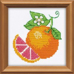 1263 Набор для вышивания Риолис "Апельсин"