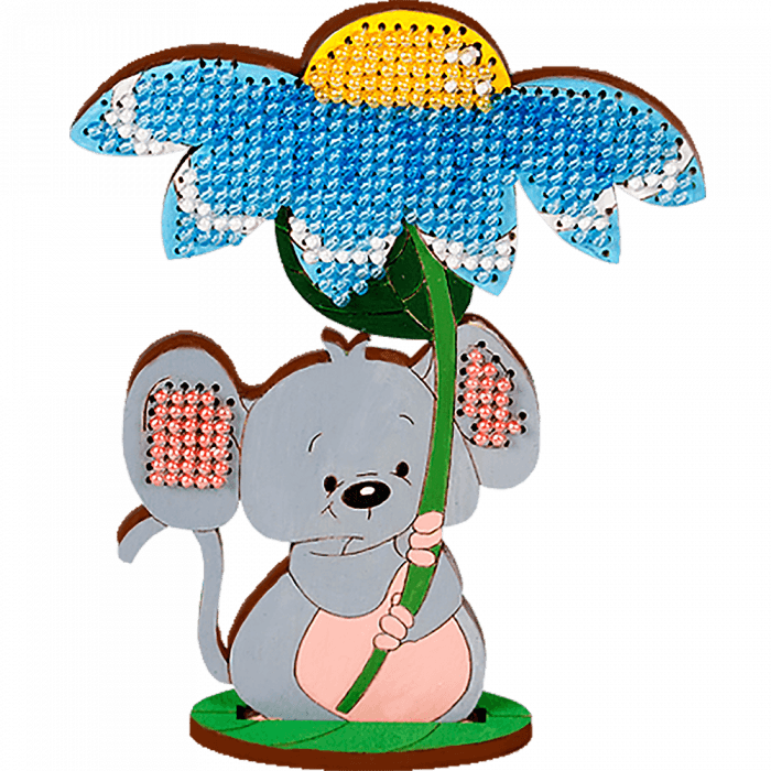 Набор для вышивания бисером по дереву Волшебная страна FLK-025, 8*10.5см