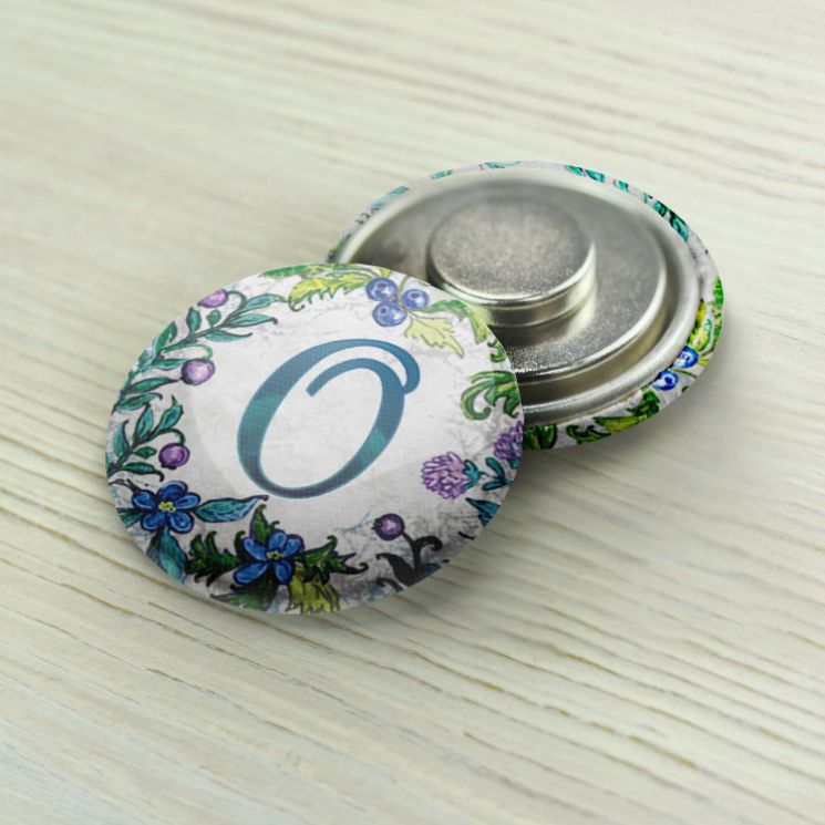 Магнитный держатель «Весенняя азбука» русские буквы Буква «О» Маг-Азб-О