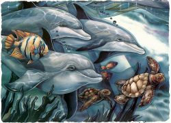 N-293 Алмазная мозаика Милато "Подводный мир"