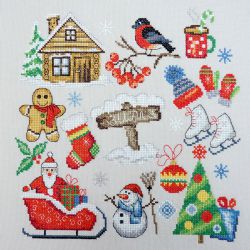 11.002.25 НАБОР ДЛЯ ВЫШИВАНИЯ Марья Искусница "ЗИМА"