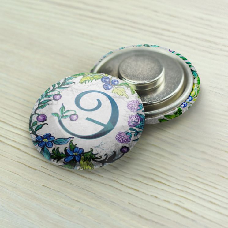 Магнитный держатель «Весенняя азбука» русские буквы Буква «Э» Маг-Азб-Э