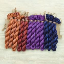 НМул-МГ123-1-3282 Набор ниток OwlForest для схемы «Геральдическая буквица» (DMC)