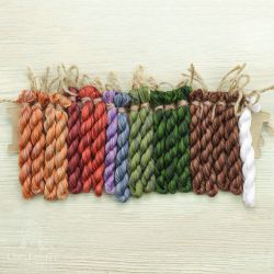 НМул-МГ136-3282 Набор ниток OwlForest для схемы «Стиль модерн» (DMC)