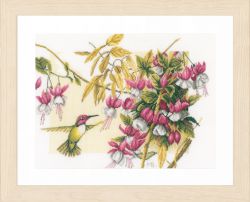 PN-0165379 Набор для вышивания LANARTE "Colibri & flowers"
