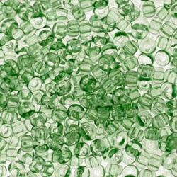 01162 Бисер прозрачный бледно-зеленый (Preciosa) 
