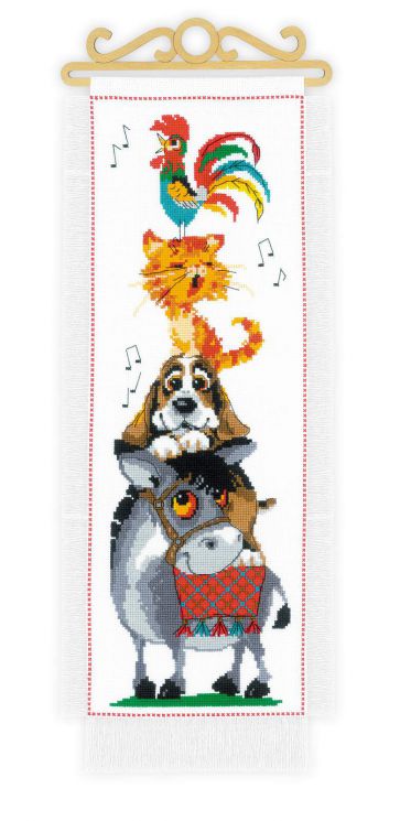 1862 Набор для вышивания Риолис "Любимые сказки"