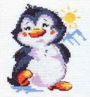 0-32 Набор для вышивания Алиса "Пингвиненок"