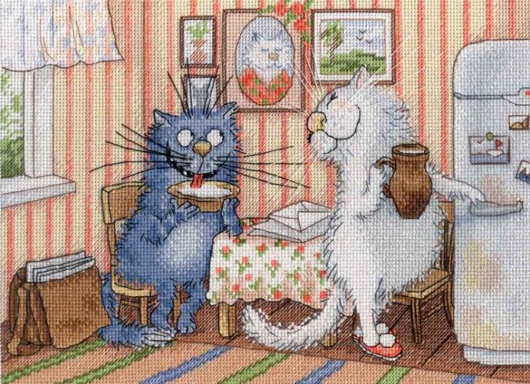 НВ-608 Набор для вышивания М.П.Студия "Свежая пресса"