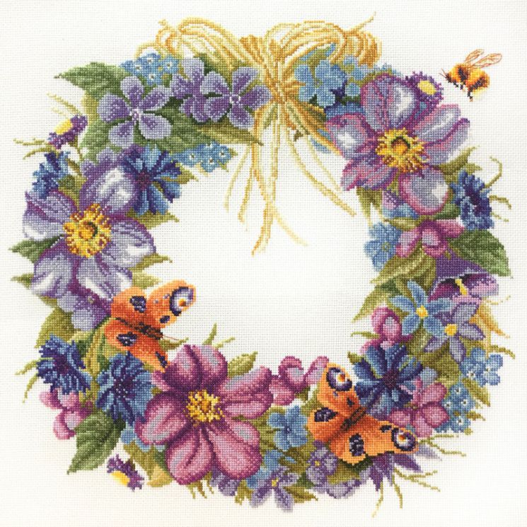 06.002.52 Набор для вышивания Марья Искусница "Цветы лета"