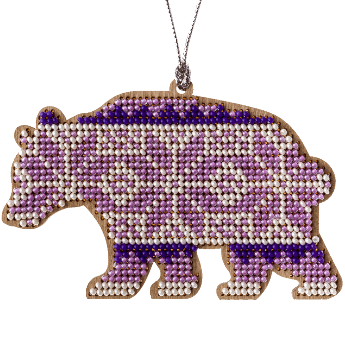 Набор для вышивания бисером по дереву ВОЛШЕБНАЯ  СТРАНА FLK-215, 11*7см