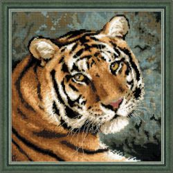 1282 Набор для вышивания Риолис "Амурский тигр"