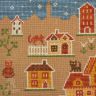 0013-ГК-Н-3Ev Набор для вышивания СОВИНЫЙ ЛЕС  "Город котов"